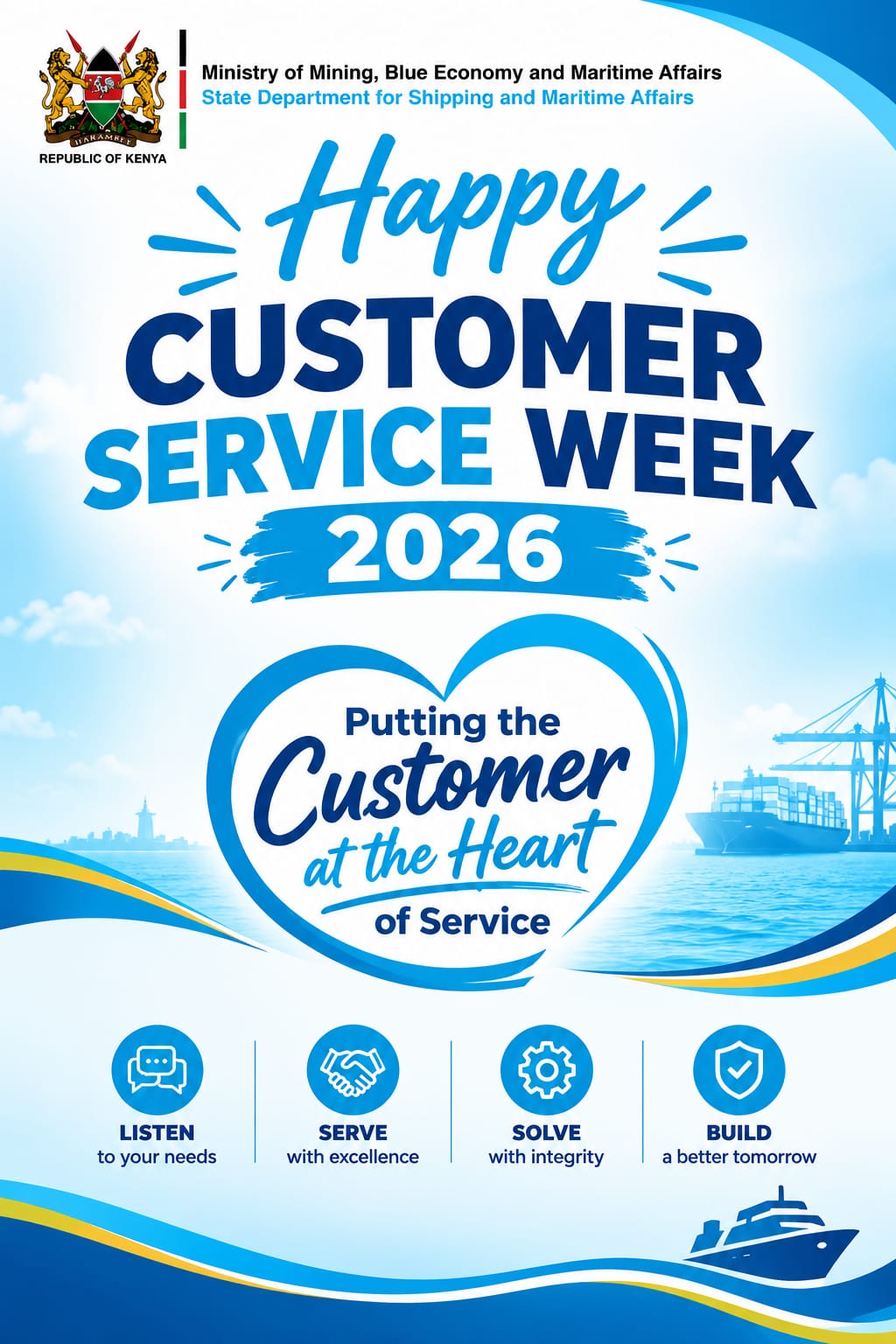 Happy Customer Service Week 2026. 
