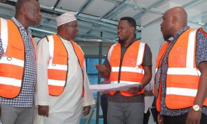  julius ndegwah Attachments Apr 2, 2023, 11:28 AM (2 days ago) to me, kiarie.lilian1@gmail.com  CS Salim Mvurya, accompanied by the two CASsin the Ministry, PS Shipping and Maritime Affairs, Shadrack Mwadime inspecting the ongoing construction of what will be the new KMA headquarters in Mbaraki, Mombasa.