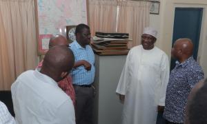 S Salim Mvuyra with the team also made familiarization tour to the KNSL and GCA premise.