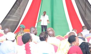 HE The President during his tour of Lamu and Kilifi counties in coast 