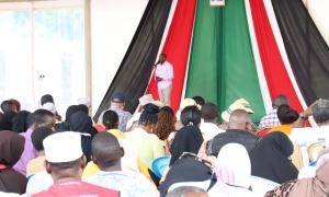 HE The President during his tour of Lamu and Kilifi counties in coast 